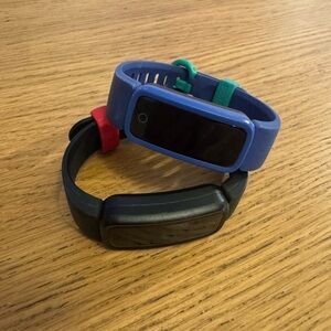 Blue and Black Bigger Five Kids Fitness Tracker Set